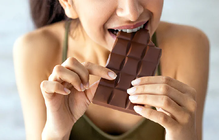 Chocolate remains a popular guilty pleasure for many, even though it may not be the healthiest option, offering taste, satisfaction, and indulgence.