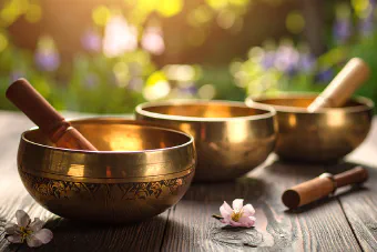 Discover the calming magic of sound bowls. A powerful self-care ritual to quiet your mind, relax your body, and reset energy.